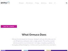 Tablet Screenshot of ormuco.com